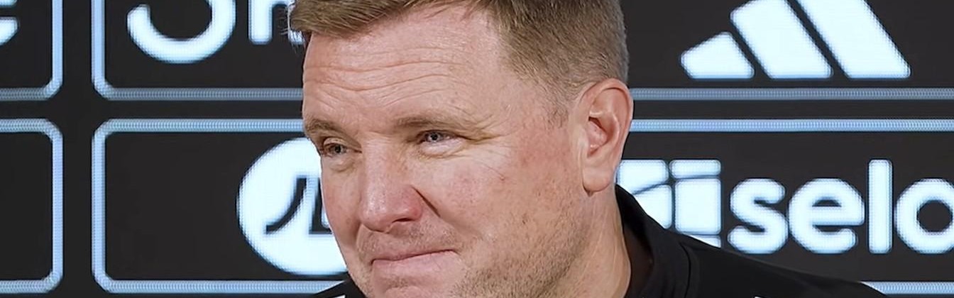 云开官网-埃迪-豪：当曼城打进第一球时，我们场上只有10人